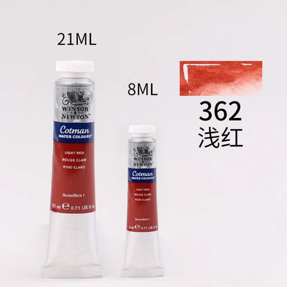 WINSOR＆NEWTON 8ml or 21ml Watercolor Paint Tubes