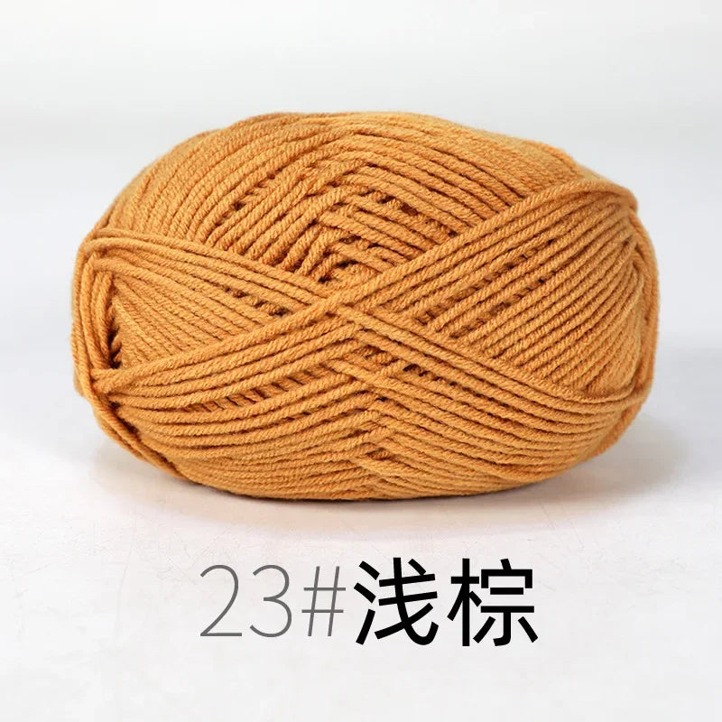 Organic Cotton Yarn 4ply - 1 Ball is 50g of Soft Yarn