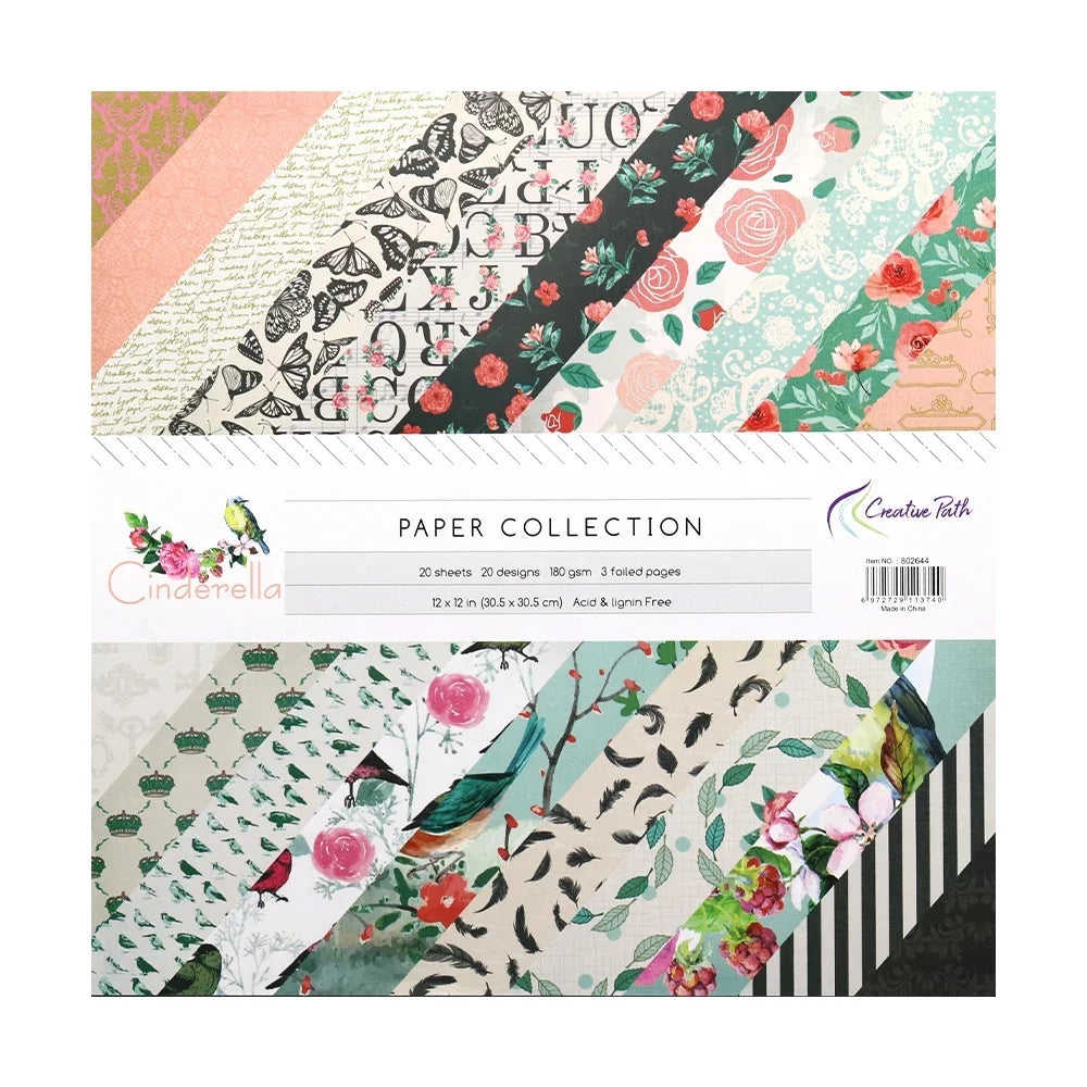 12 Inch Scrapbooking Paper 30x30 cm