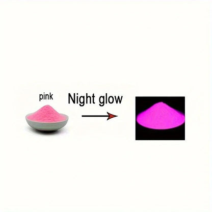 Luminous Powder Pigment for Candle Making - glows in the dark