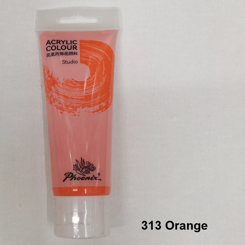 75ml Acrylic Paint Rich Pigments for Canvas. Wood, Watercolor or Multimedia Paper