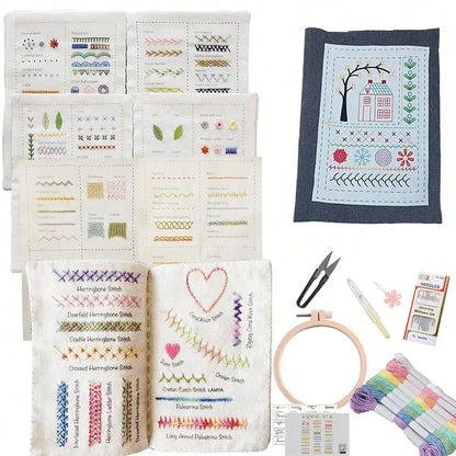 Embroidery Stitch Book for Beginners – Learn Embroidery Stitches