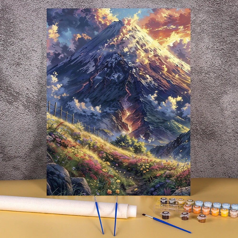 Forest and Mountains Paint By Numbers Kits