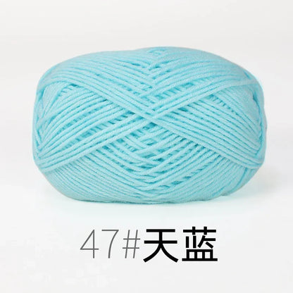 Organic Cotton Yarn 4ply - 1 Ball is 50g of Soft Yarn