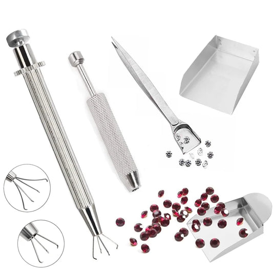 Jewelry Shovel and 3 or 4 Claws Bead Holder Pick-up Tool - Jewelry Making Tool
